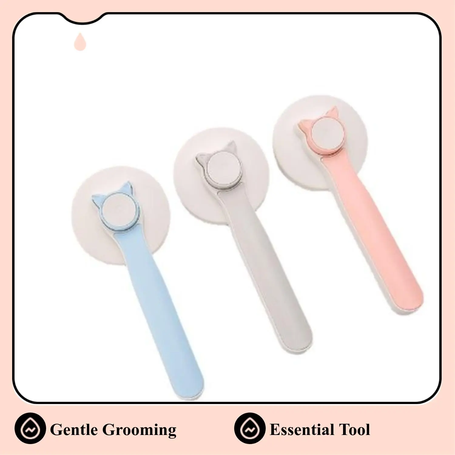 Pet Cat Comb, Small Animal Grooming Tool for Cats, Pet Supplies Accessory