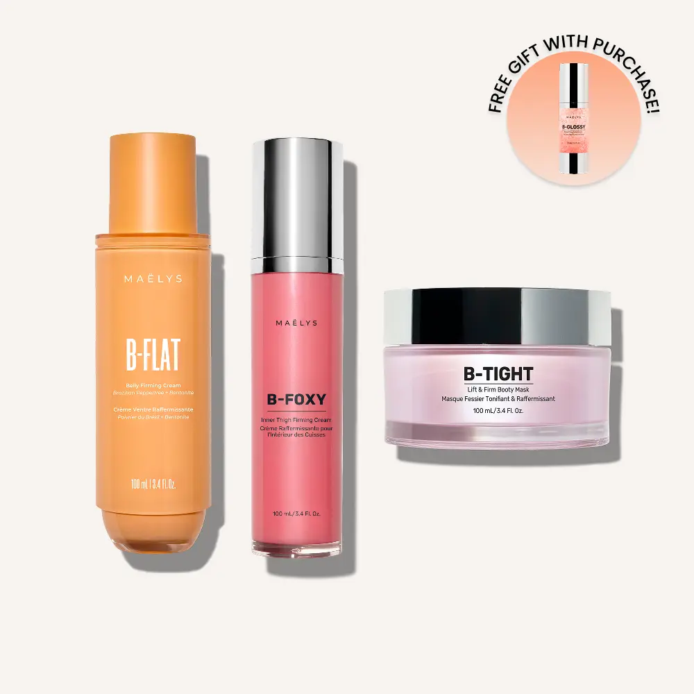 MAËLYS SEAMLESS SKIN Smoothing Bundle | Save $24 | Belly, Booty and Thigh Firming Creams