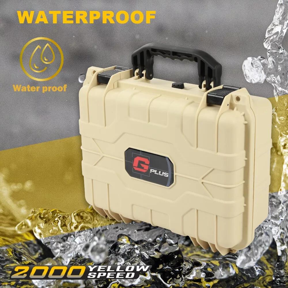 3 Row Beige Heavy Duty Weatherproof Case Slab Holder Protector Graded Card Storage Box,Heavy Duty Weatherproof Case Beige Slab Holder Protector Graded Card Storage Box Organiser