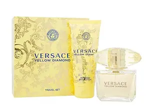 Versace Yellow Diamond Gift , Includes: And Body Lotion Eau De Toilette For Women - 2-Piece Gift Set