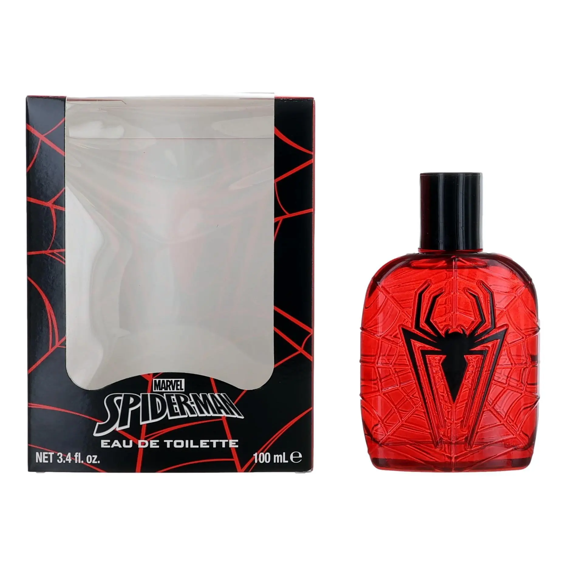 Marvel Spiderman Premium Men's Eau De Toilette Spray - 3.4 oz (100 ml) Cologne with Bold and Distinctive Scent