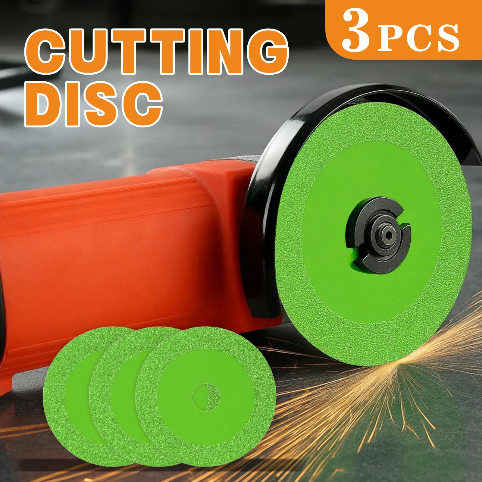 Rock Plate Dedicated Cutting Disc 6pcs 115mm DiamondPorous Flat Grinding Wheels for Chamfering Tiles MarblesStones Ceramics Fast Precise Cuts Power Tool