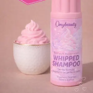 eyelash extensions whipped shampoo