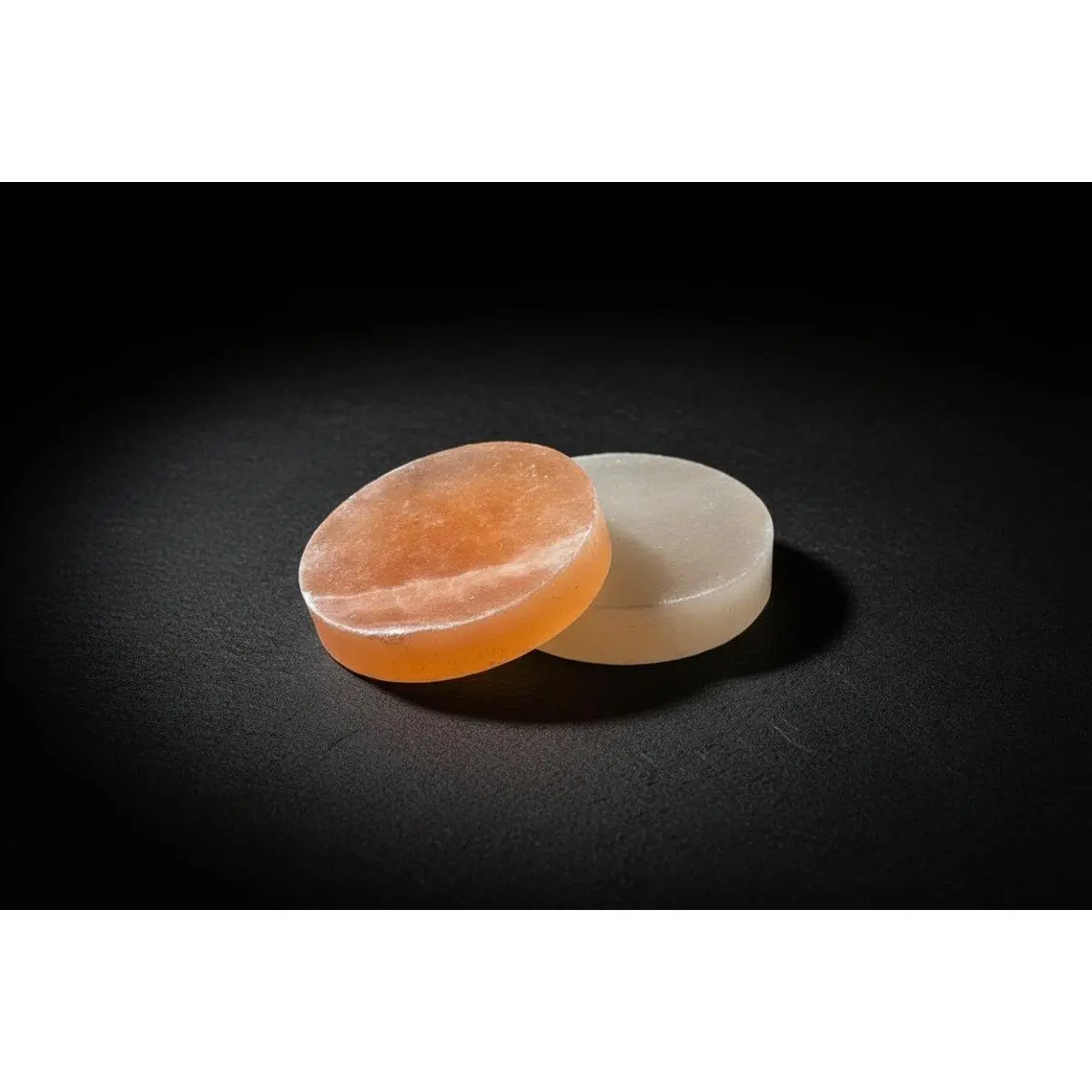 Round Satin Spar Gypsum Display Plate (Selenite) – Crystal & Jewelry Tray