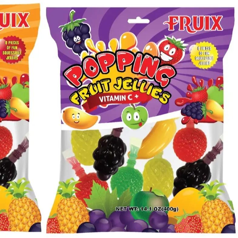 Fruix Popping Fruit Jellies Bag - 2 Pack - Tik Tok Trending Fruit