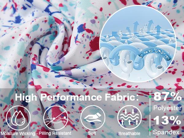 M MAELREG Mens Printed Golf Polo Long Sleeve Performance Fit Dry Fit Fall Golf Shirt Casual Athletic Top  Fashion Menswear SpringStatements