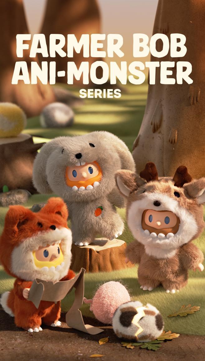 [FINDING UNICORN]【Live Unboxing】FARMER BOB Celebrity-Loved ANI-MONSTER Plush Blind Box Celebrity Style Trendy Decorative Doll Cute Figures Desktop Ornament Collectible Toys Birthday Gifts HXDMB5Q545