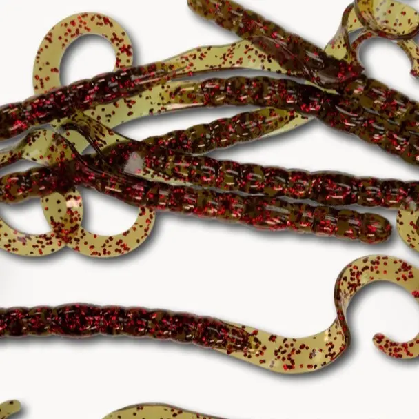 7.5” Legend Ribbon Tail Worm Soft Plastic Baits