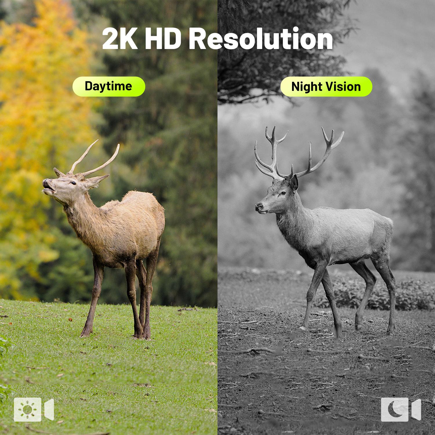 4G LTE Wireless Solar Powered Security Camera, No WiFi Needed Outdoor – 2K HD Live View 360° Coverage, Remote APP Controlled, IP65 WaterProof, Motion Activated, Night Vision, 2 Way Audio