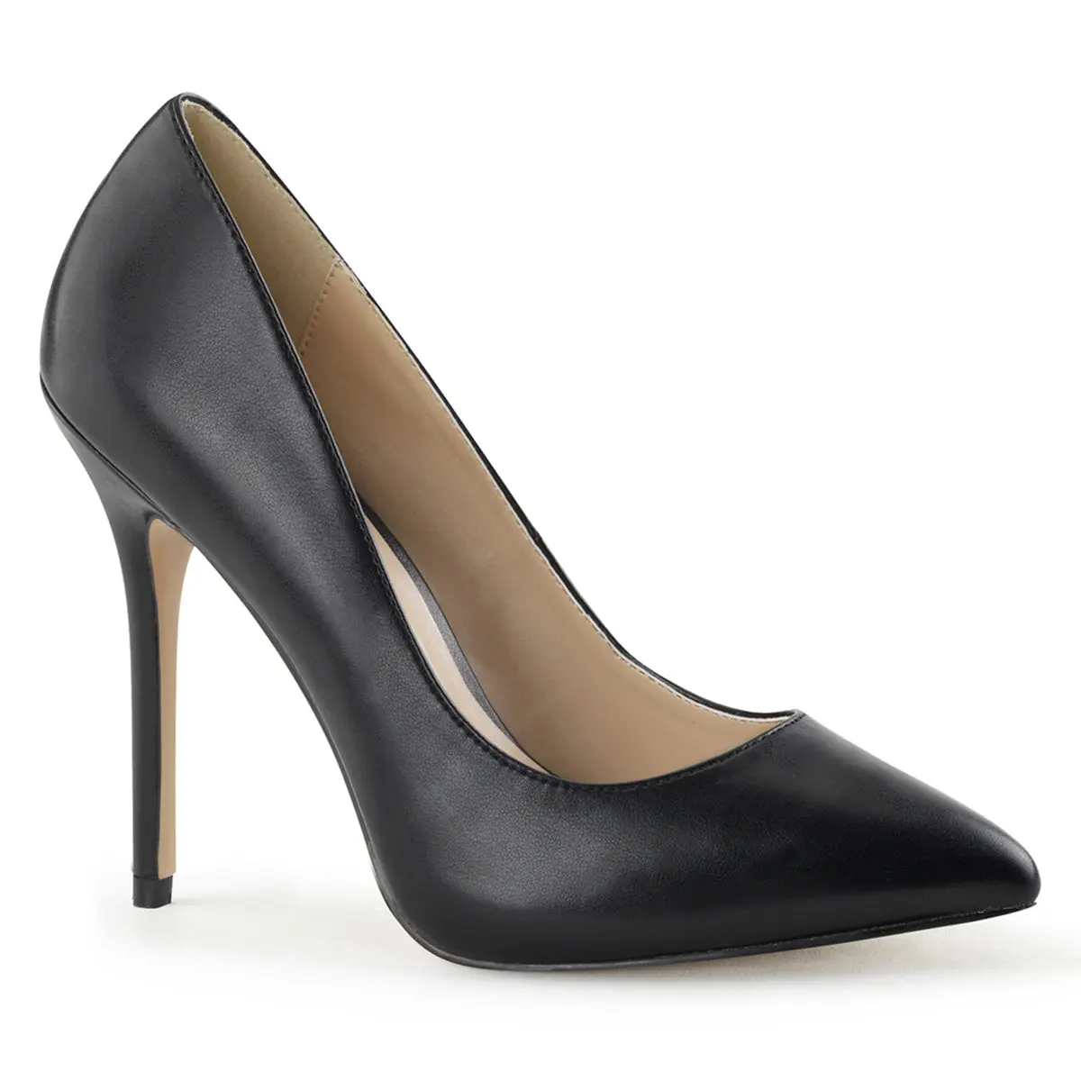 Women's Classy Stiletto High Heels - Stylish Fashion Leather Shoe, Amuse-20 Footwear