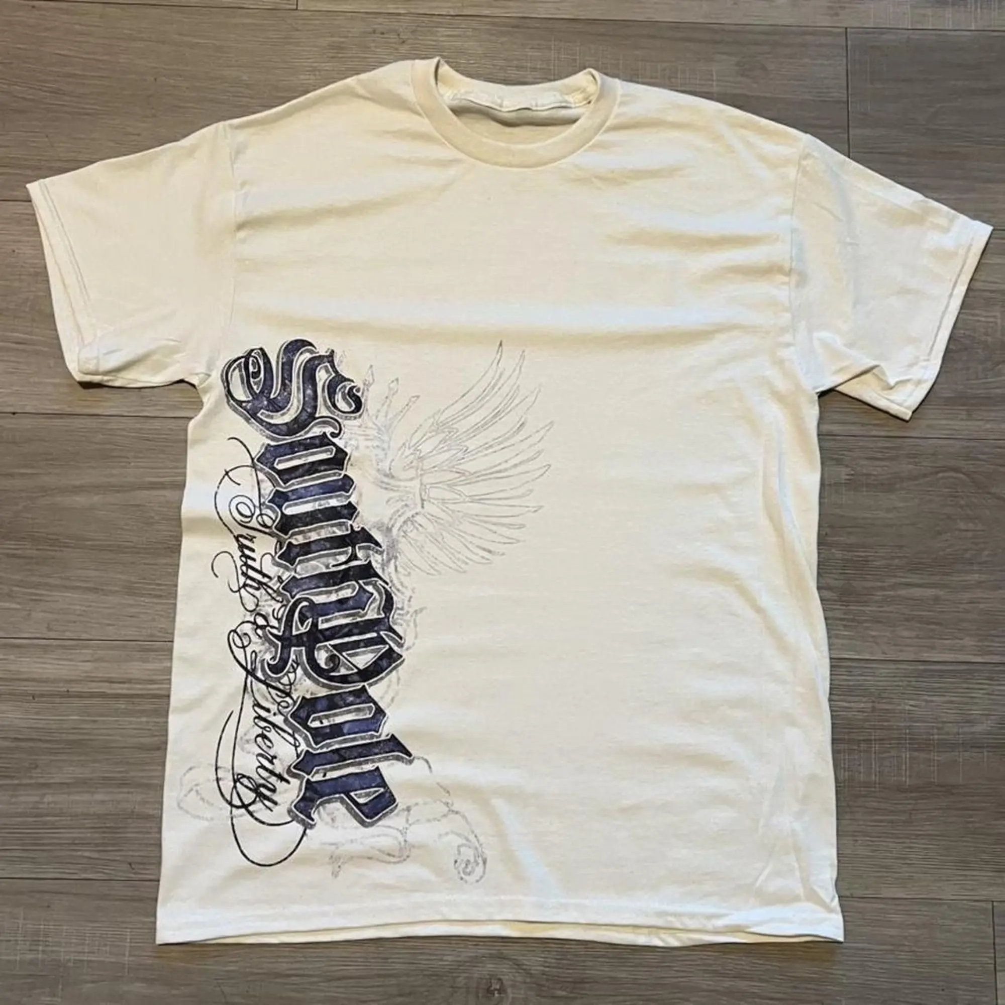 Vintage 90S Style Grunge Graphic Tee - Graphic T-Shirt 100% Cotton, Unisex Shirt Menswear Womenswear Streetwear Cotton Comfort