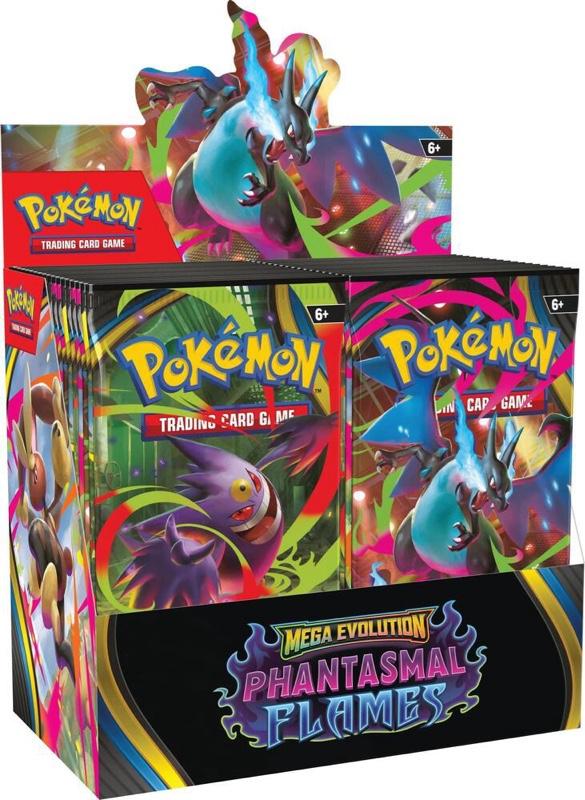 Pokémon Trading Card Game Phantasmal Flames Booster Pack - Single Pack from Sealed Box