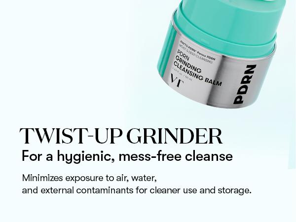 [VT Official] PDRN Grinding Cleansing Balm, Makeup Remover, Vegan PDRN, Gentle Exfoliator, Hydrating & Nourishing, Korean Skincare 1.69 fl oz / 50 ml