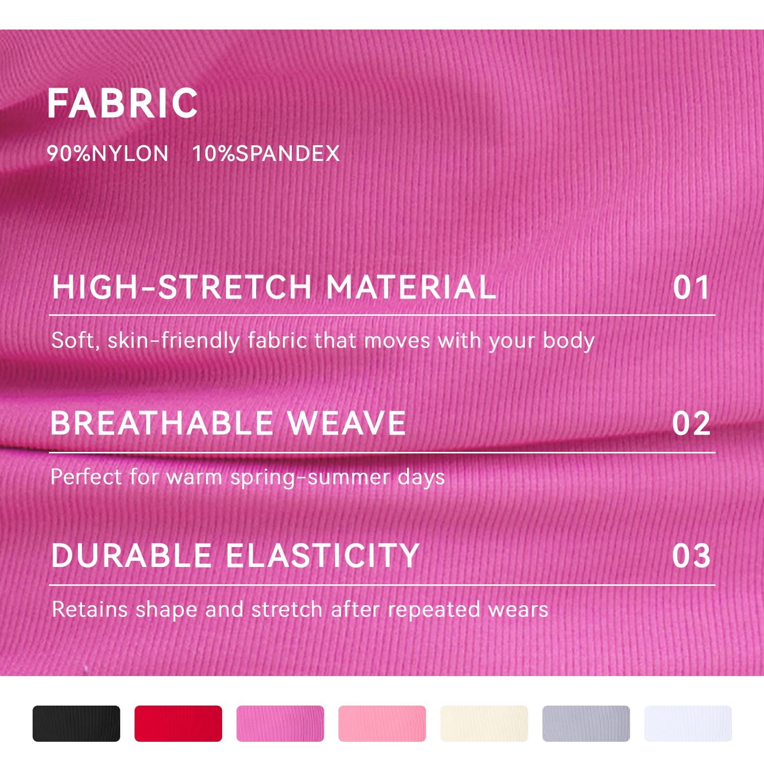 OQQ-Nine cents Women's Square Neck Body Suit Sheer Mesh Flared Long Sleeve Bodysuit Shirt Tops Womenswear Stretchy Fabric Shapewear Basic Slim SpringStatements