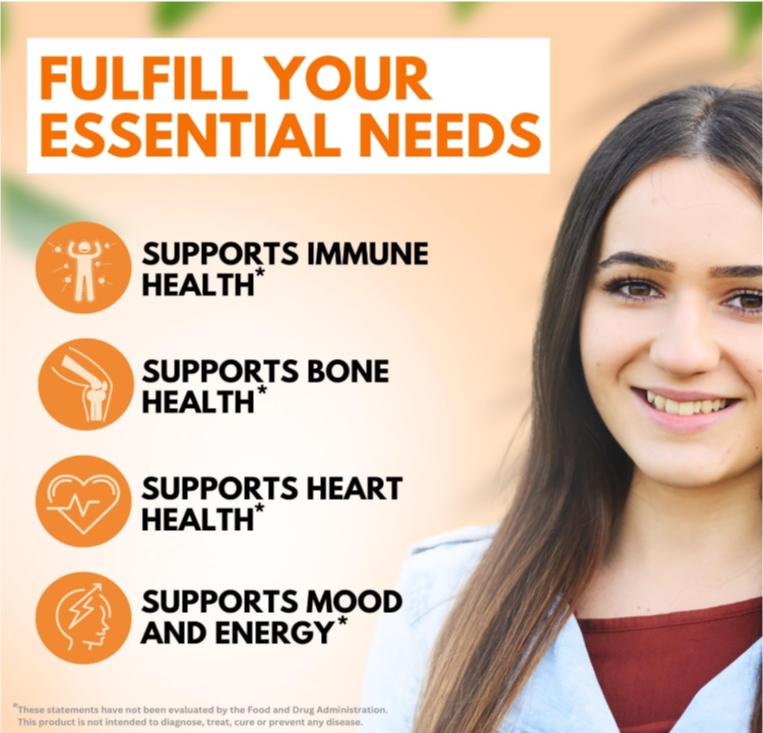 Vitboost Vitamin D3 K2 Supplement - 120 Count - Gluten-Free, USA Made, Healthcare Dietary Healthcare, Fitness   supplement d3 supplement Edible