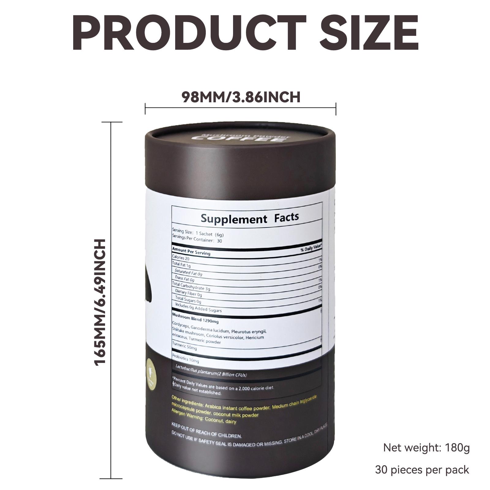 Mushroom Coffee (30 Servings) 10 Mushrooms (Lion’s Mane, Cordyceps, Turkey Tail & Other) Mixed With Gourmet Arabica Instant Immune Boosting Coffee for Focus & Gut Health Support Mushroom Coffee (30 Servings) 10 Mushrooms (Lion’s Mane, Cordyceps, Turkey Tail & Other) Mixed With Gourmet Arabica Instant Immune Boosting Coffee for Focus & Gut Health Support