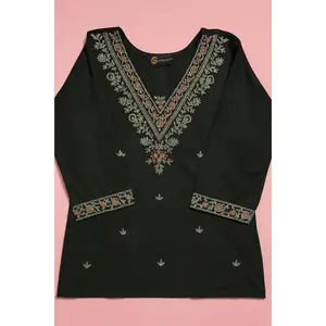 Indian Harem Pant Suit-black