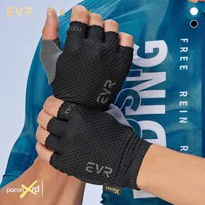 EVR Cycling  for Summer – Half Finger Unisex Sports Outdoor Mountain & Road Biking, Breathable, Non-Slip, Shock Absorption tactical gloves（005）