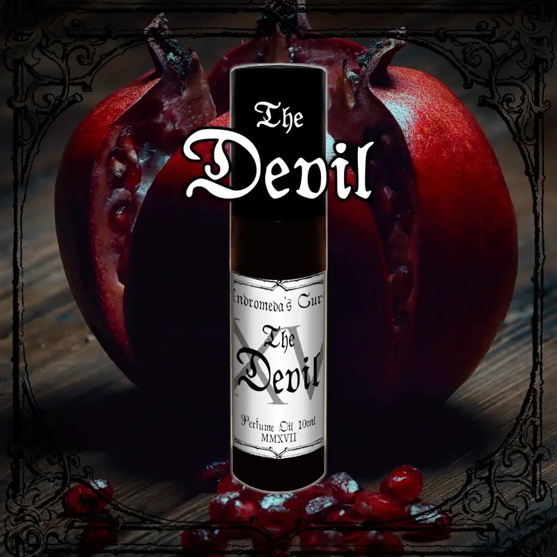 The Devil - Pomegranate, Red Fruits, Sandalwood - Rollerball Perfume Oil