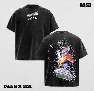 Goku Ultra Instinct Washed Tee Streetwear Tee Hoodie “Autonomous Movement — A Warrior Who Transcends Instinct Itself” — For Shonen Fans, For Gift Drops That Shine With Divine Power