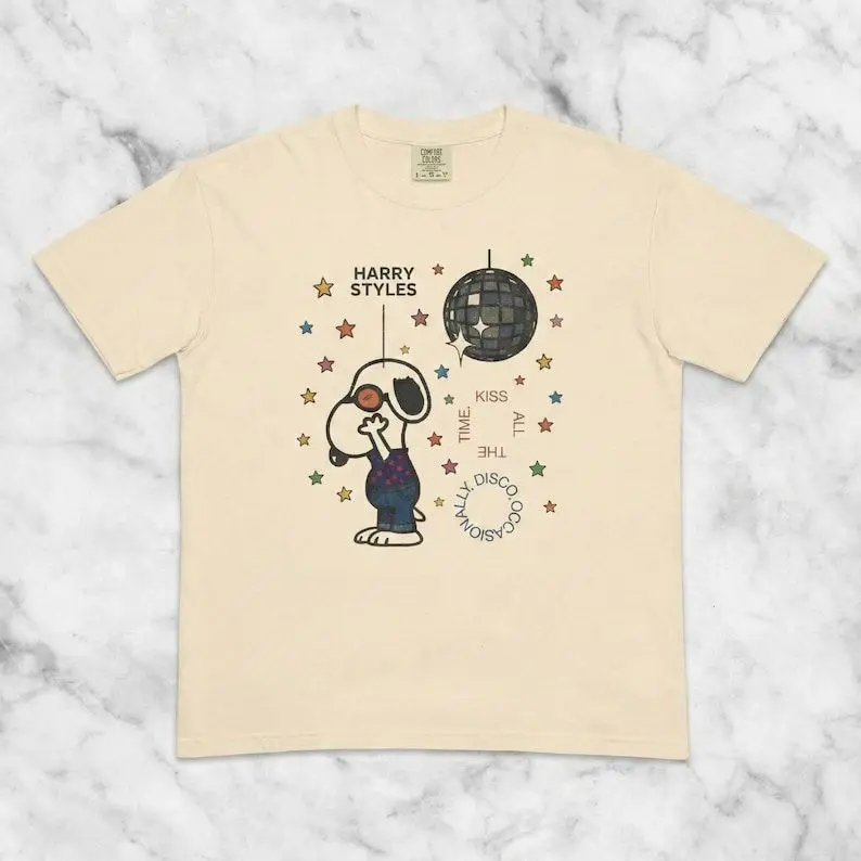 Disco Ball Kiss All The Time Shirt, Pop Concert Inspired Sweatshirt, Trendy Preppy Aesthetic Tee, Music Fan Hoodie Gift