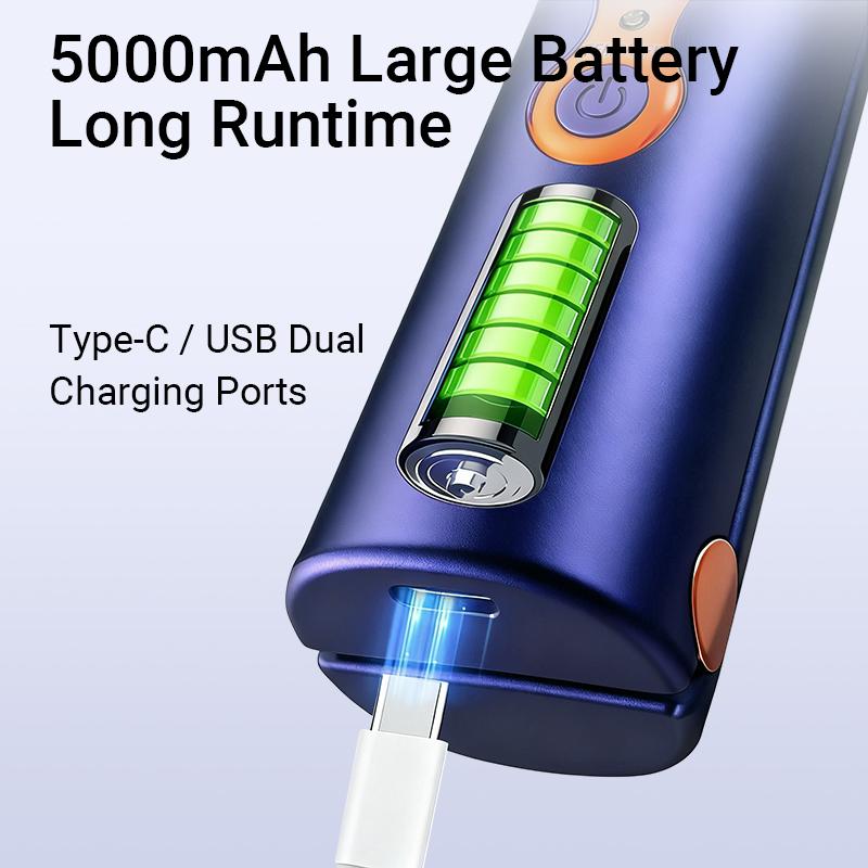 Cordless Hair Straightener, 5000mAh Portable Titanium Flat Iron, Wireless Mini 2-in-1 Straightener & Curler, Travel-Friendly Design, Heats Up Fast, Max 210°C / 410°F Cordless Hair Straightener, 5000mAh Portable Titanium Flat Iron, Wireless Mini 2-in-1 Straightener & Curler, Travel-Friendly Design, Heats Up Fast, Max 210°C / 410°F