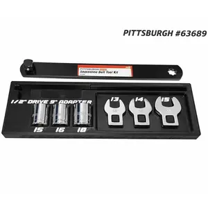 Harbor Freight Serpentine Belt Tool Organizer | Pittsburgh 63689 Tray | 3D Printed Tool Holder (No Long Handle)