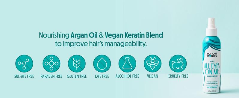 Not Your Mother's All Eyes On Me 10-In-1 Hair Perfector & 3-In-1 Wax Stick & Styling Cream (3-Pack) - Protectant & Styling Products for All Hair Types Not Your Mother's All Eyes On Me 10-In-1 Hair Perfector & 3-In-1 Wax Stick & Styling Cream (3-Pack) - Protectant & Styling Products for All Hair Types