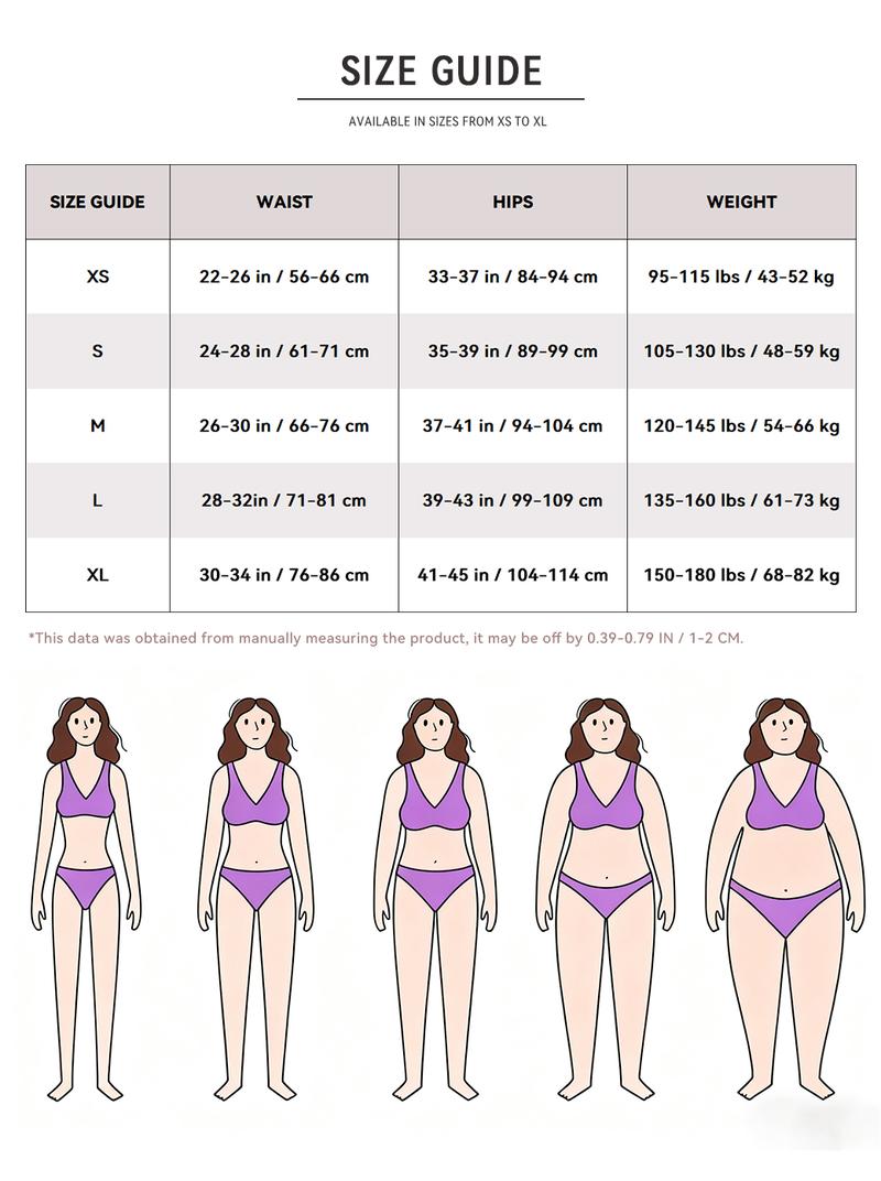 4-Pieces High Waist Tummy Control Side-Ribbed Butt-Lifting Seamless Shorts