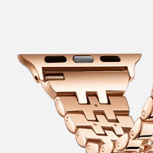 Missair Luxury Watch Band for Apple Watch Series 10-1 SE - Women's Metal Replacement Bands Bling Diamond Wristband Strap Wearable Accessories