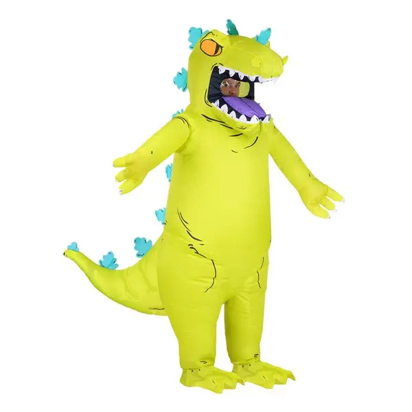 Adult Nickelodeon Rugrats Inflatable Reptar Costume
