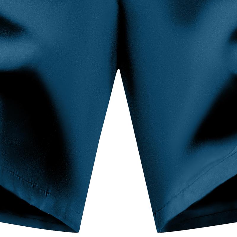 Men's summer sports shorts, breathable quick-dry fabric, drawstring waistband with zipper pockets, lightweight and comfortable, suitable for running, hiking, and everyday outdoor activities