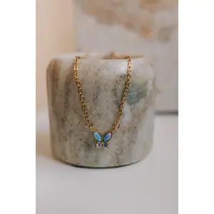 Noa Butterfly Necklace Non-Tarnish & Waterproof