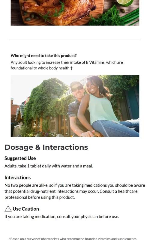 Vitamin B12 Time Release 1000 mcg Tablets