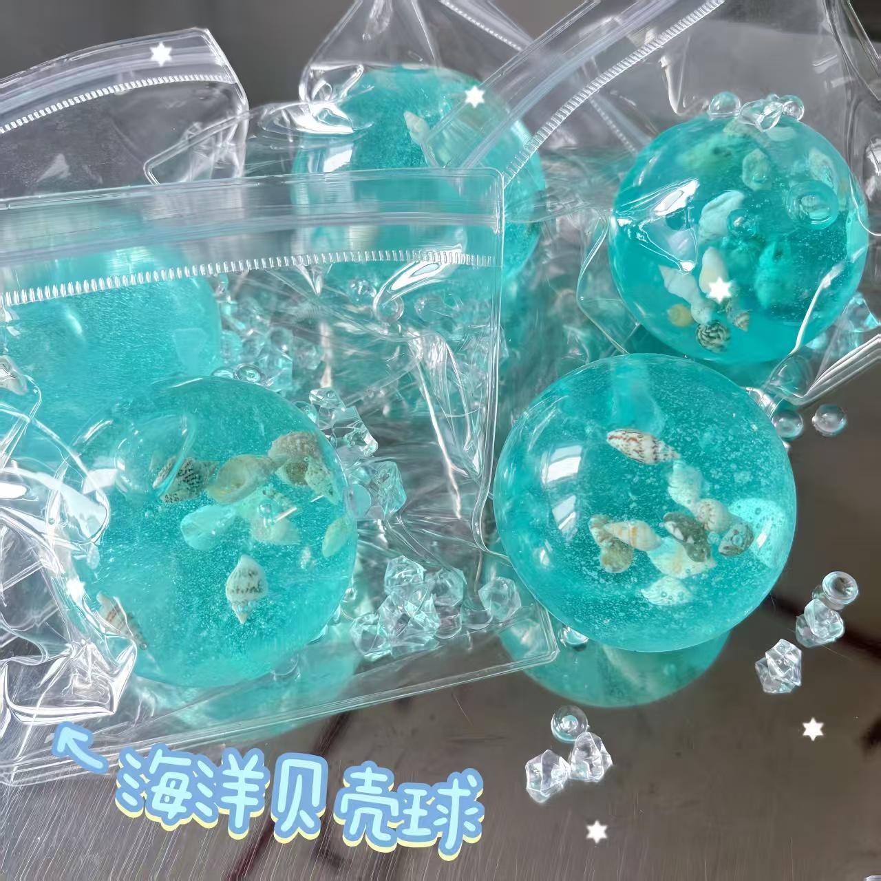 J&J Clear Maltose Squishy - Coconut Oil Texture Slow Rebound Fidget Toy | Moldable Stress Ball  Clear Coconut Oil Squishy | Super Soft Slow Rebound Fidget Toy for TikTok