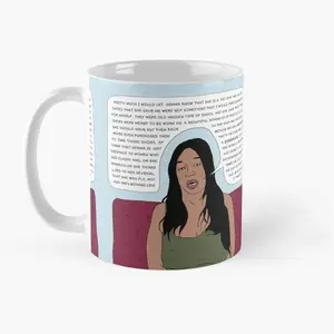 Funny Savage Quote Mug, Tiffany Pollard "Gemma is a Fat C*nt" Rant Design, Hilarious Gag Gift for Reality TV Fans & Besties Who Spill Tea