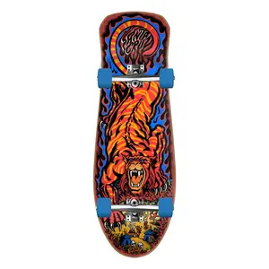 Santa Cruz Skateboard Complete Salba Tiger 10.3" x 31.1" Old School Cruiser