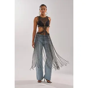 DRIP DRIP CROCHET BLOUSE