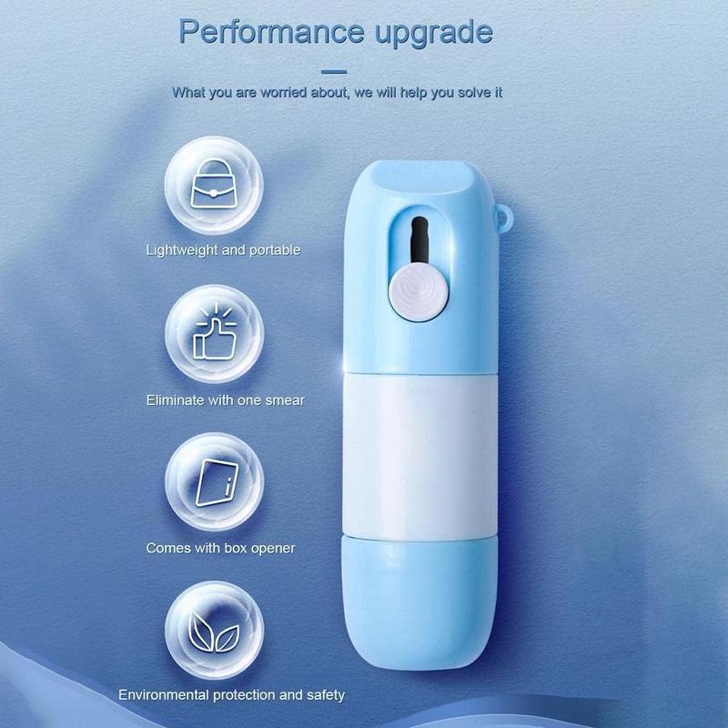 2-in-1 Thermal Paper Eraser Pen & Craft Knife, Receipt Text Fading Tool for Privacy Protection, Shipping Labels, Bills, Invoices, Returns, Price Tags, Gift Receipts, Office & School Supplies, Christmas Gift