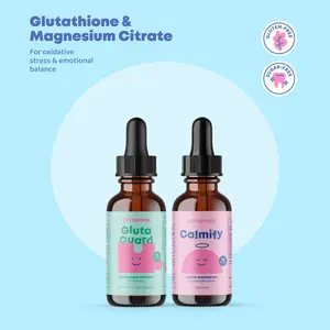 Glutathione Drops & Calming Magnesium Bundle – Relax & Restore