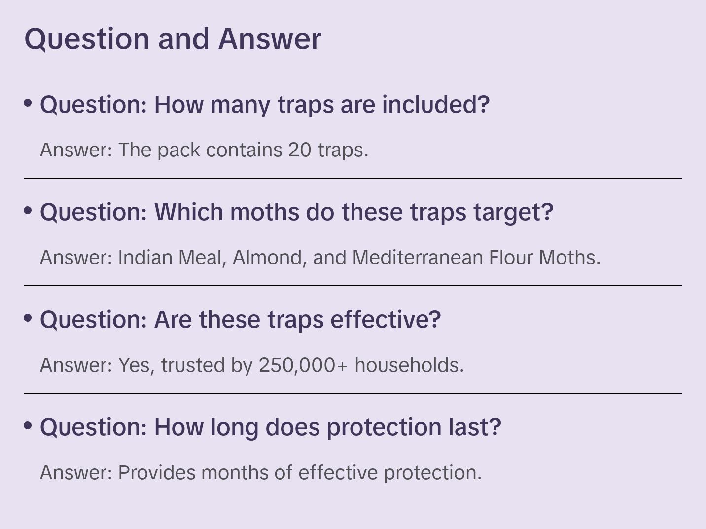 Dr. Killigan's Premium Pantry Moth Traps Value Pack with Double-Potent Pheromones & Stickiest Glue - 20 Traps for Indian Meal Moths Almond Moths & Mediterranean Flour Moths