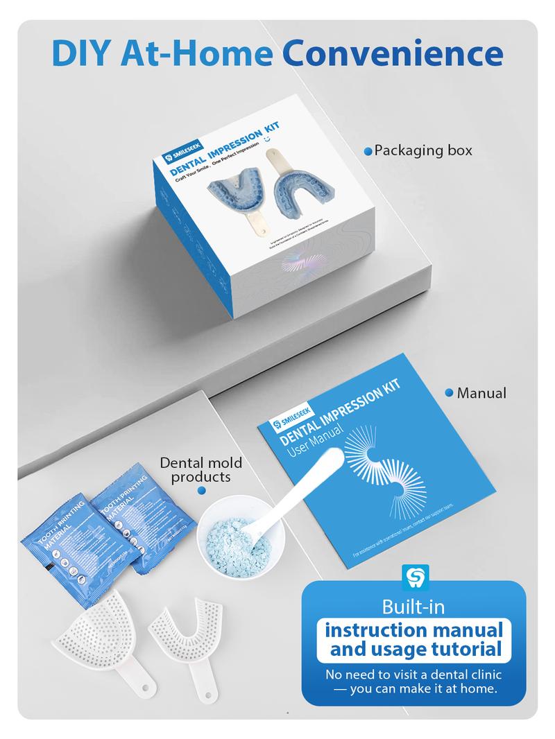 Smileseek Clear Teeth Retainer Upper & Lower – BPA-Free Precision-Fit, Nearly Invisible for Adults & Teens, Retention After Braces, Day/Night Wear