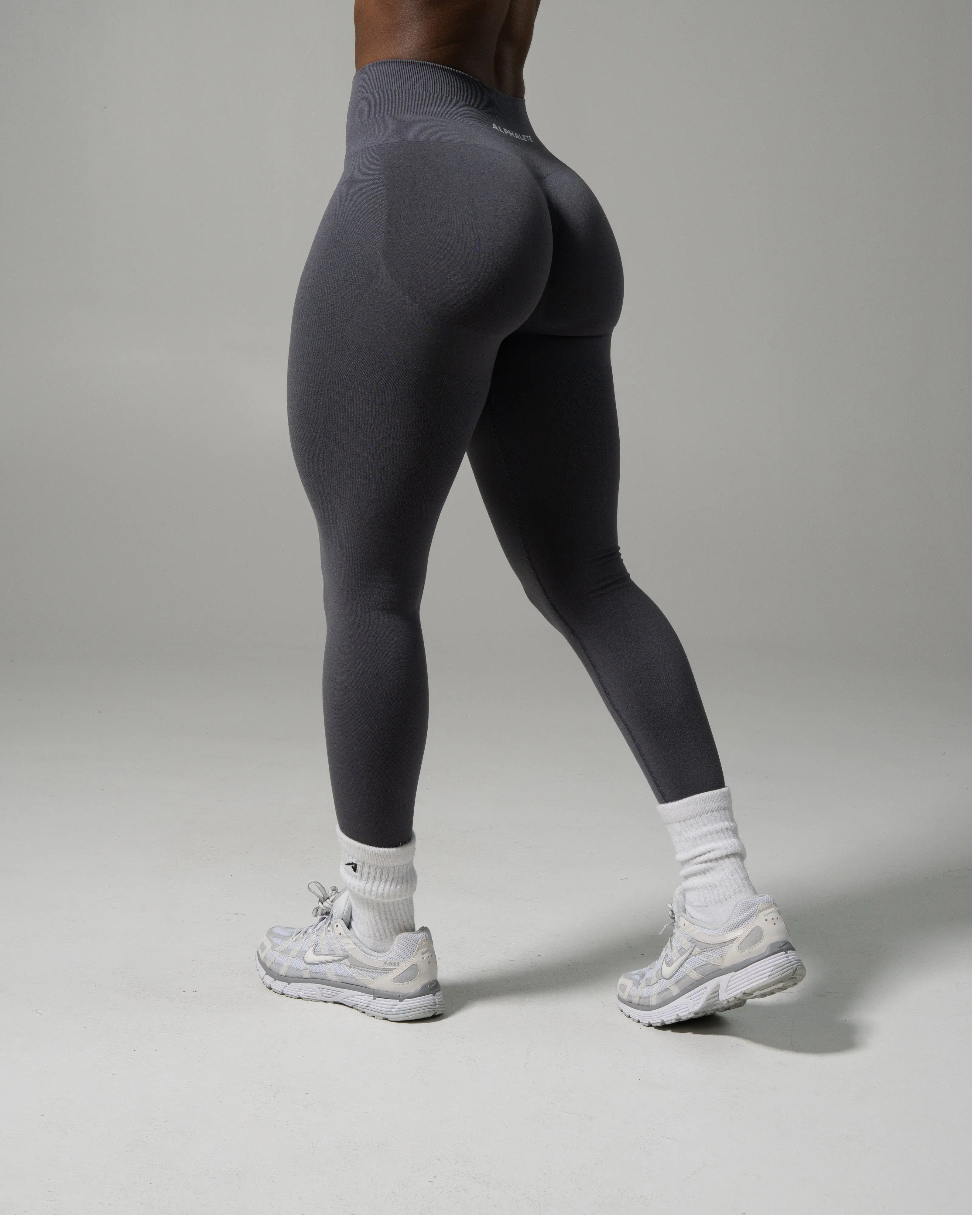 Pump Mid Rise Legging - Thunderstorm