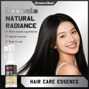 Greenvibes 1 Hair Care Essence  Containing Ingredients such as Butylene Glycol, Glycerin, and Polyaminoglycoside Condensates Enhance Strength and Vitality