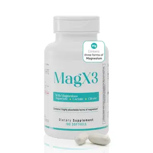 Magnesium 400 mg – Triple Magnesium Complex Softgels (100 Count)
