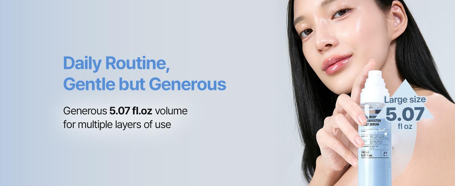 Hydra-Fill Serum XXL | First-Step Hyaluronic Acid Serum That Locks In Moisture All Day | Fast-Absorbing HA for Plump, Smooth & Glass-Skin Glow | Lightweight, Non-Sticky | 5.07oz | MEDITHERAPY Official