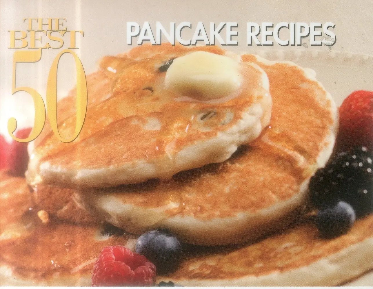 USED Book - The Best 50 Pancake Recipes by Bristol Publishing (Paperback) - english