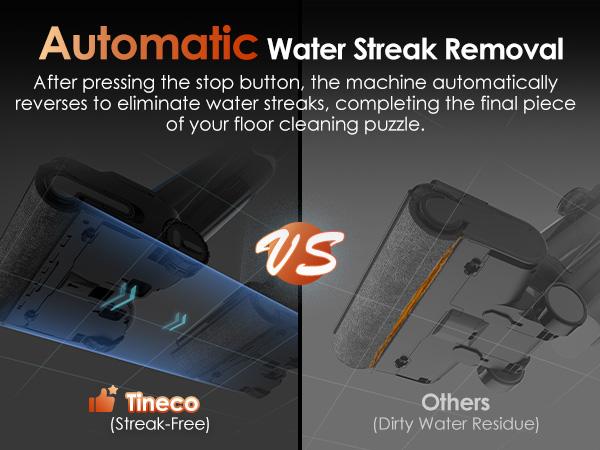 Tineco Floor One S9 Artist Steam Wet Dry Vacuum Cleaner, High-temp Steam Cleaning, 22kPa Suction, 360° SmoothDrive, Anti-Tangle Design, 185°F Flashdry, Long Runtime, 180° Lay-Flat