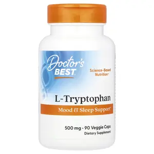 Doctor's Best L-Tryptophan , 500 mg, 90 Veggie Caps