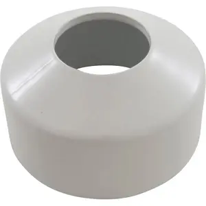 Escutcheon Plate, Extra Tall White Aluminum